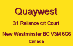 Quaywest 31 RELIANCE CRT V3M 6C6